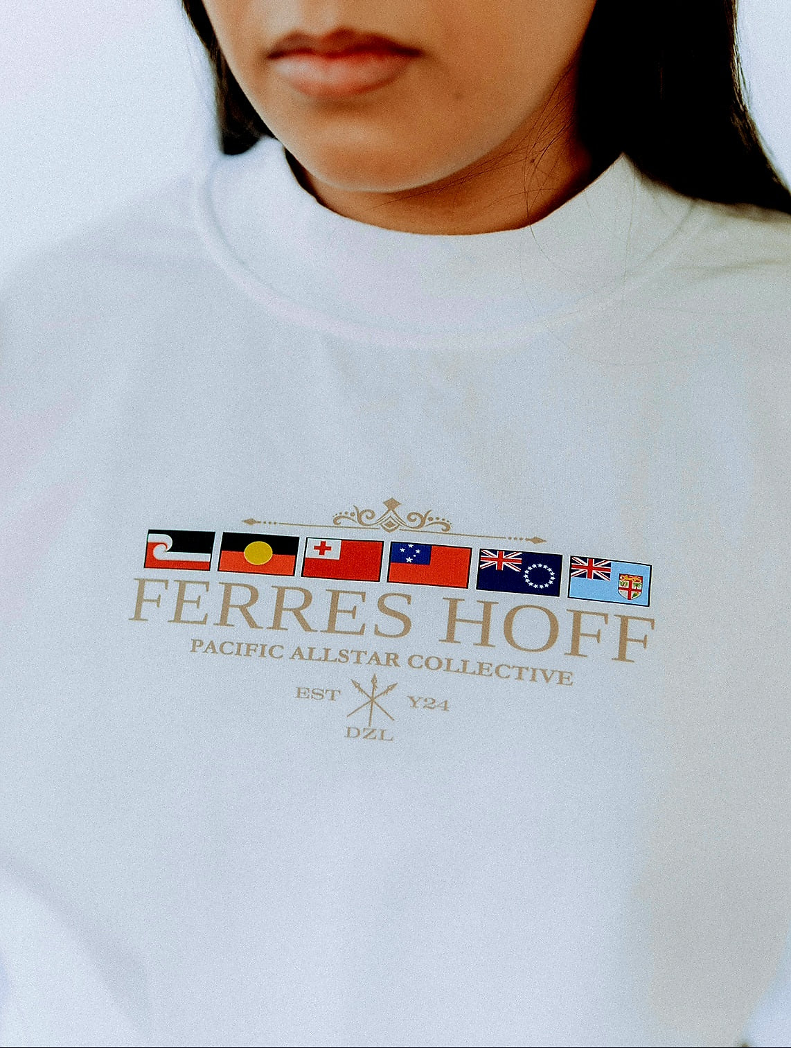 SOUTH SEA NATIONS RELAXED FIT TEE (WHITE)