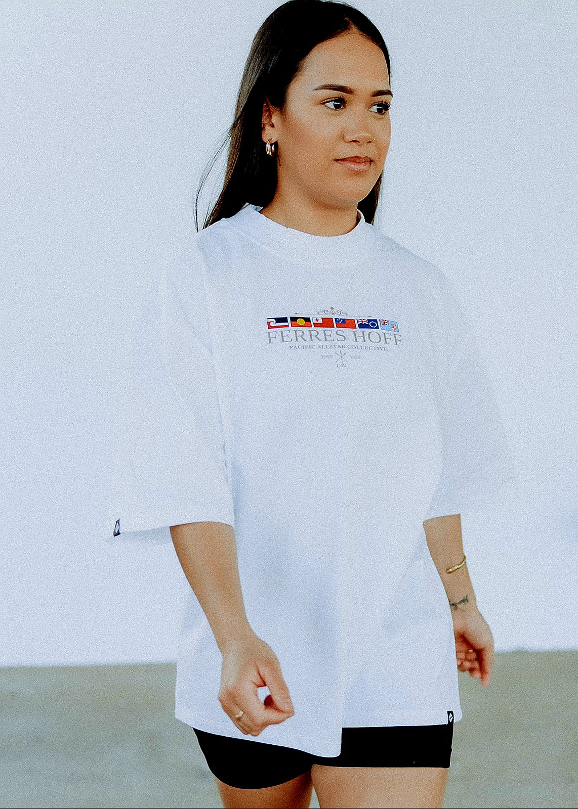 SOUTH SEA NATIONS RELAXED FIT TEE (WHITE)