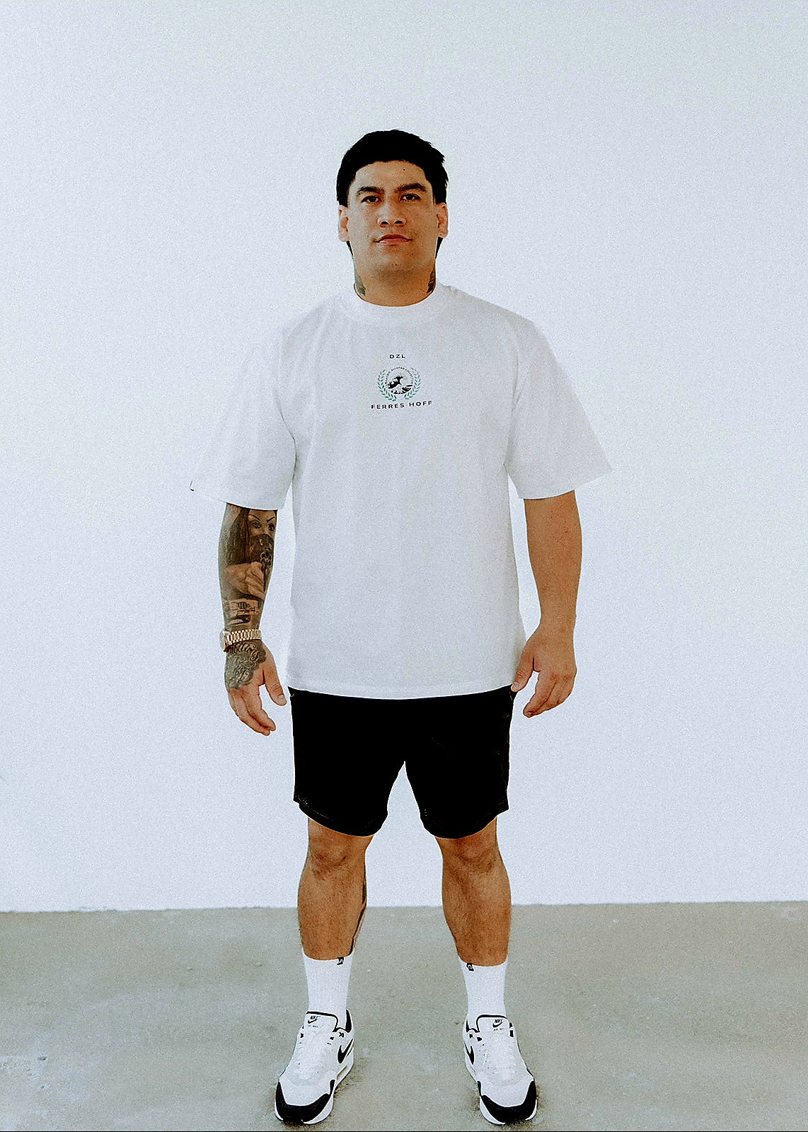 OCEANS RELAXED FIT TEE (WHITE)