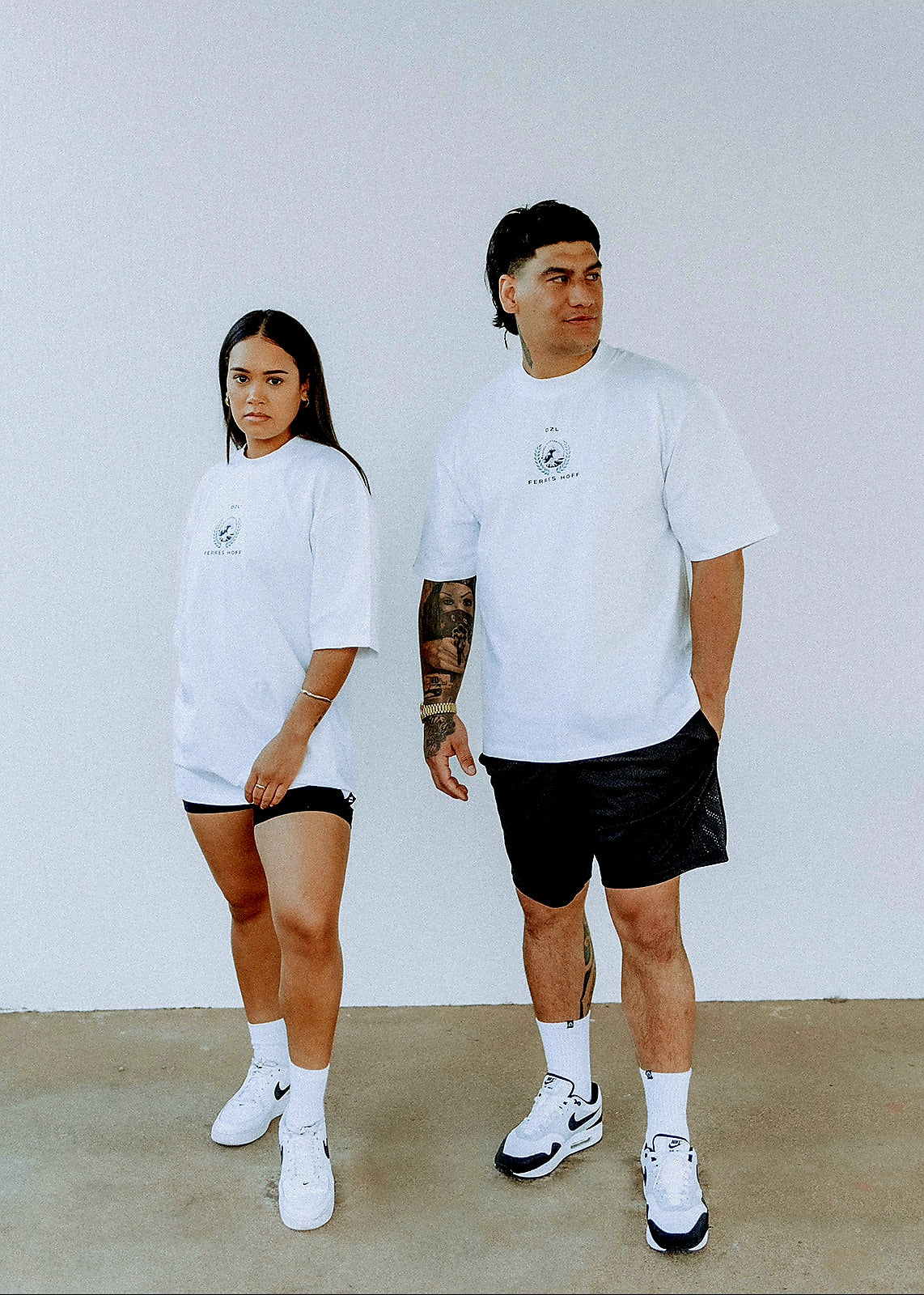 OCEANS RELAXED FIT TEE (WHITE)